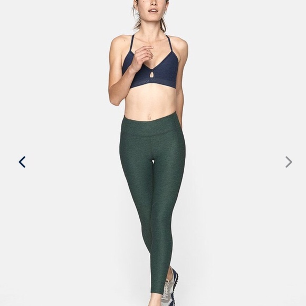 Outdoor Voices Warmup Leggings in Hunter Green